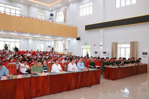 Tập huấn, bồi dưỡng khung diễn tập khu vực phòng thủ tỉnh Khánh Hòa năm 2023
